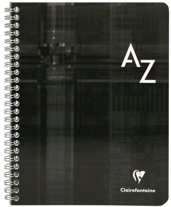 Immagine prodotto Clairefontaine Quaderno a spirale con indice A -Z (17 x 22 cm, Quadretti)