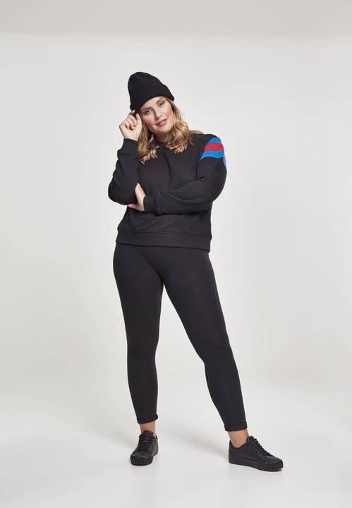 Immagine prodotto Urban Classics Girocollo con maniche a strisce da donna (5XL)