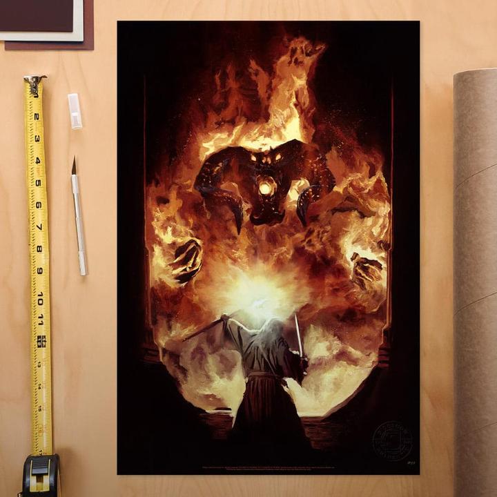 Immagine prodotto Sideshow Stampa artistica de Il Signore degli Anelli La fiamma di Anor 46 x 61 cm - senza cornice