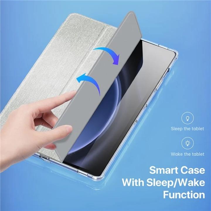 Actual product image Dux Ducis Unid Series Leather Bookcover Cover (Galaxy Tab S9 FE, Galaxy Tab S9)