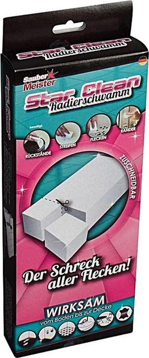 Actual product image Sauber Meister Stain eraser Star Clean 1 piece (1 pcs.)