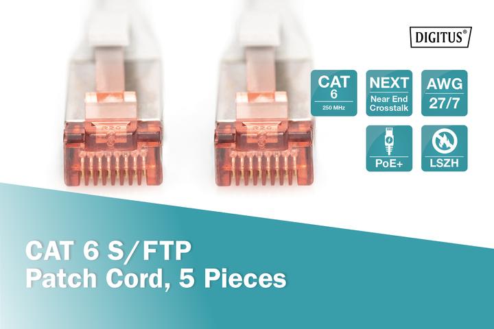 Produktbild Digitus Patchkabel (S/FTP, CAT6, 15 m)