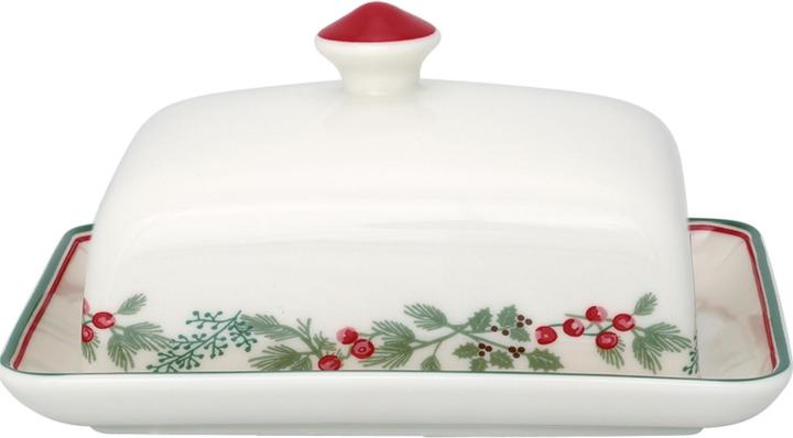 Produktbild Greengate Charline Butterdose white 12 x 16 cm