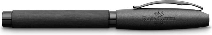 Actual product image Faber-Castell Castell 148483 - Essentio fountain pen, nib B, aluminium black (Black, 1 x)