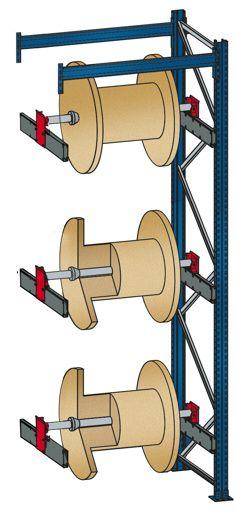 Immagine prodotto Schulte Lagertechnik Scaffale aggiuntivo per avvolgicavo BlockRoll