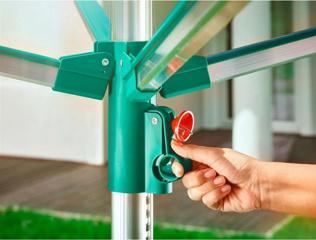 Actual product image Leifheit Linomatic 400 Easy 40 m rotary dryer (40 m)