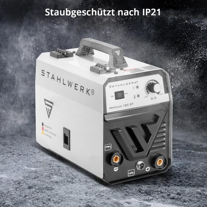 Actual product image Stahlwerk Welding machine Mini FLUX 120 ST with ARC | MMA function with 120 amps