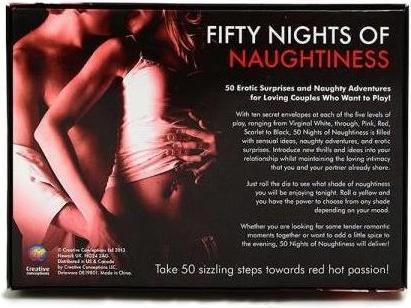 Produktbild Creative Conceptions Fifty Nights of Naughtiness (Kartenspiel, Englisch)