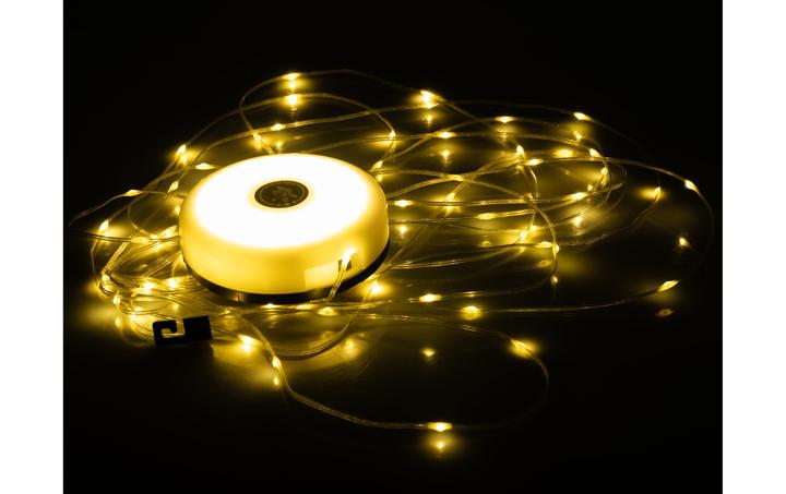 Produktbild FTM Campinglampe RGB mit Powerbank