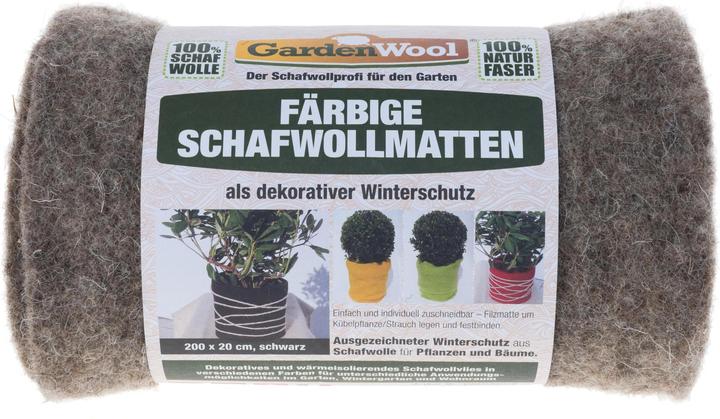Actual product image GardenWool Sheep's wool mat