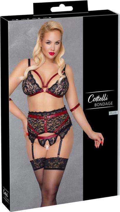 Productafbeelding Cottelli Collection Bh-set Bondage XL (XL)