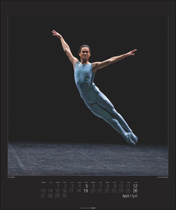 Image du produit Stuttgarter Ballett Kalender 2026 (46 x 55 cm, Couverture rigide, Allemand, Anglais)