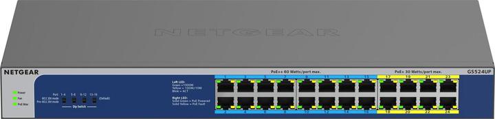 Image du produit Netgear 24 ports Gigabit Ethernet POE haute performance + commutateur non géré avec POE ++ - ports (24 Ports)