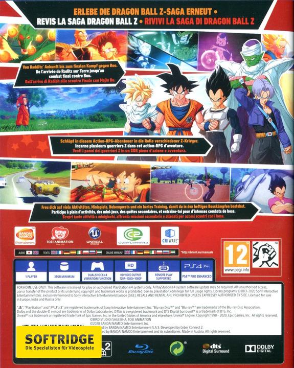 Produktbild Bandai Namco Dragon Ball Z: Kakarot (PS4, Multilingual)