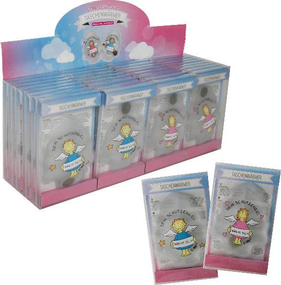 Roost Pocket warmer set of 4 512512.3. guardian angel, ass. 11x9cm