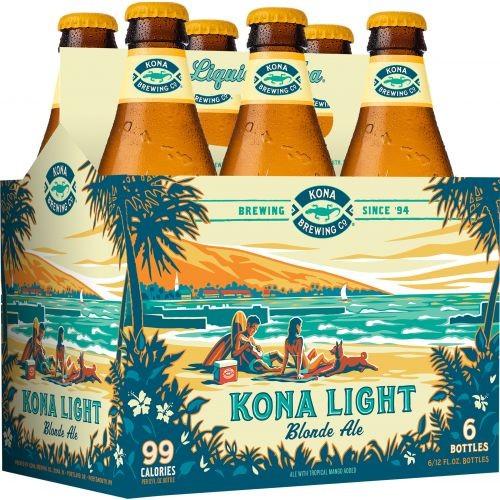Produktbild Kona LIGHT Blonde Ale Bier Kiste / Hawaii (24 x 35.5 cl)