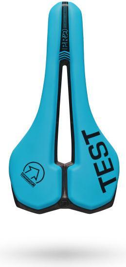 Actual product image PRO Saddle Griffon Performance Af Test Blue, 142mm, Stainless Steel Frame