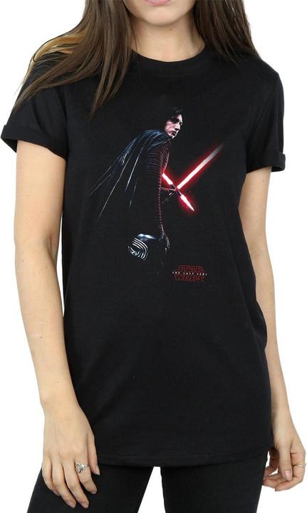 Star Wars Womens/Ladies Kylo Ren Cotton Boyfriend T-Shirt