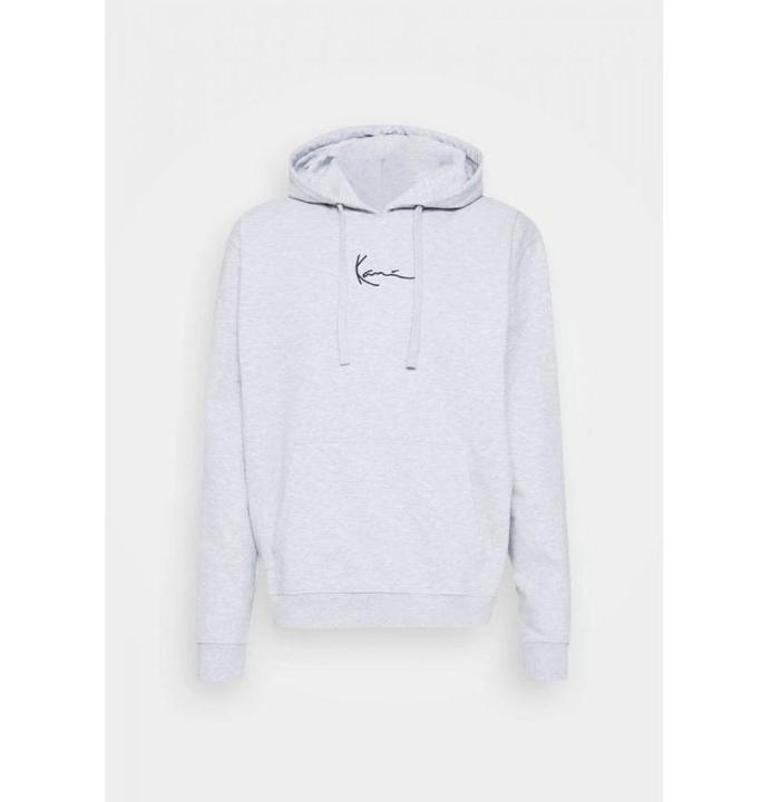 Actual product image Karl Kani KKMQ32061GRY Small Signature Hoodie ash grey - 16069 (L)