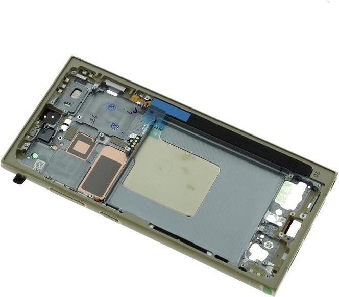 Immagine prodotto Samsung Cover posteriore originale Galaxy S24 Ultra / cover batteria giallo (Samsung Galaxy S24 Ultra)