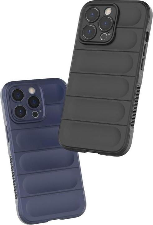 Actual product image Hurtel Magic Shield Case for iPhone 13 Pro Max flexible armoured burgundy cover (Apple iPhone 13 Pro Max)