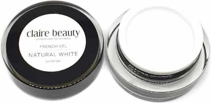 Immagine prodotto Claire Beauty Gel francese bianco (14 ml)