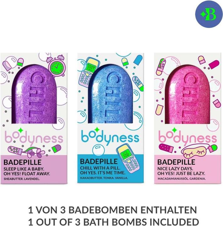 Produktbild Craze Bodyness Chill Pill Assortiert (Badesalz)