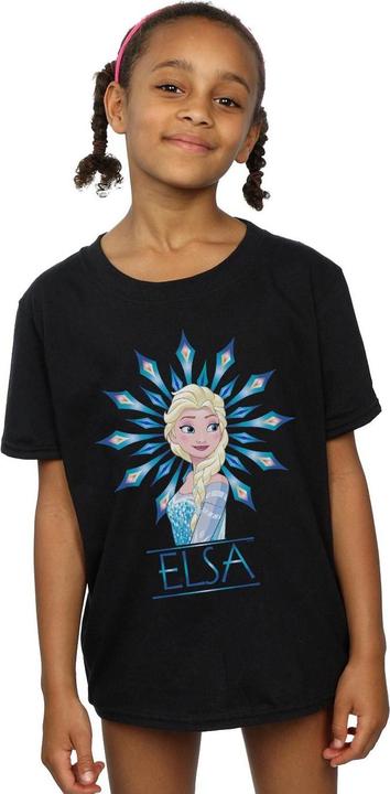 Image du produit Disney - T-shirt FROZEN ELSA SNOWFLAKE - Fille (140, 146)