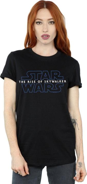 Actual product image Star Wars Womens/Ladies Cotton Boyfriend T-Shirt (4XL)