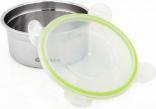 Produktbild Quttin Runde luftdichte Lunchbox aus Edelstahl 300ml qutt