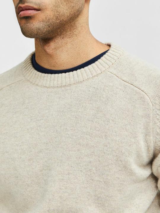 Produktbild Selected Homme Rundhalsausschnitt Strickpullover (XXL)
