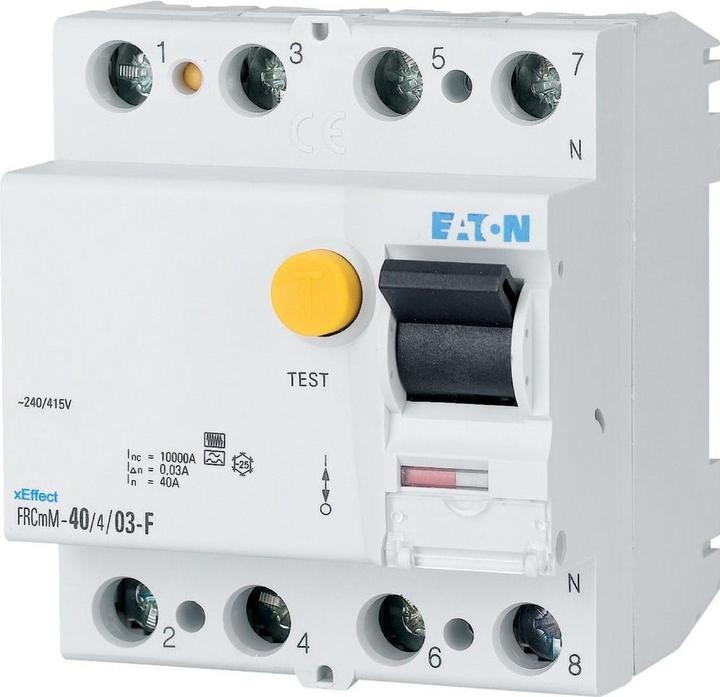 Immagine prodotto Eaton Moeller) Interruttore RCD FRCMM-25/4/003-G/F