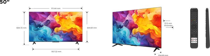 Produktbild TCL 50P655 (50", LED, 4K)