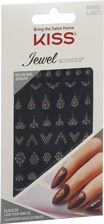 Immagine prodotto KISS Accenti gioiello (Decorazione unghie, Argento)