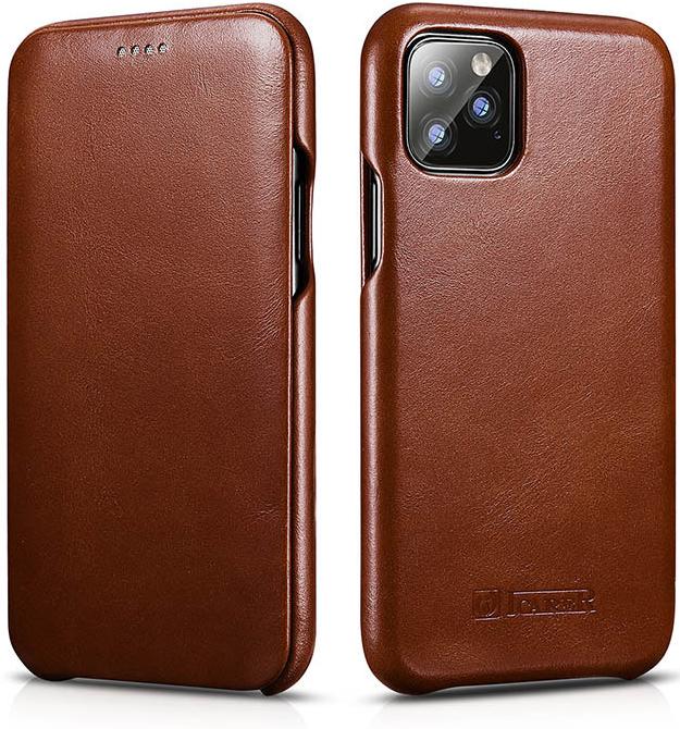 Immagine prodotto iCarer Etui cuir avec rabat brun foncé (Apple iPhone 11)