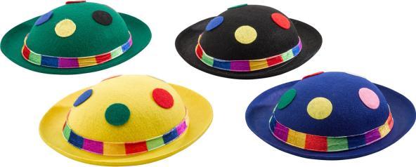 Riethmüller Chapeau Melon Clown Août assorti Textile Taille unique