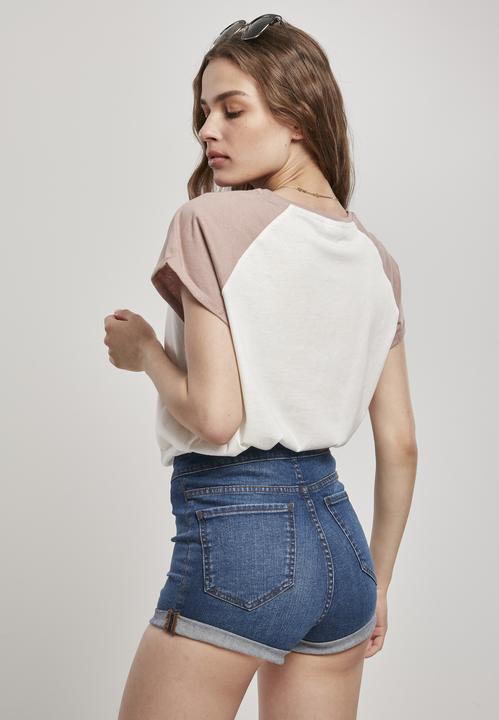 Actual product image Urban Classics Ladies Contrast Raglan Tee (S)