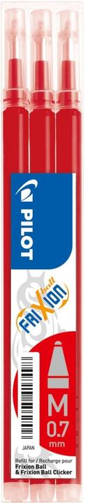 Actual product image Pilot FriXion Refill Set à 3 (Refill, Red, 0.35 mm)