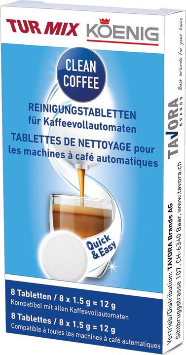 Produktbild Turmix Clean Coffee für Kaffeevollautomaten