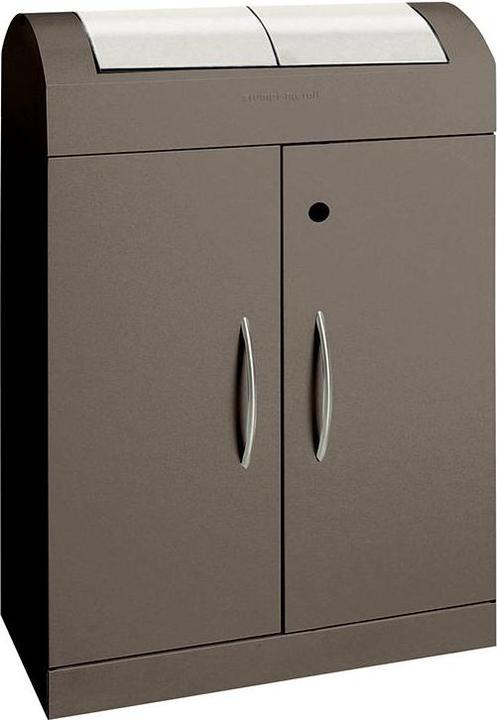 Produktbild Stumpf Wertstoffschrank TD 2x45l - aspect plus (45 l)