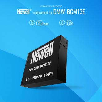 Immagine prodotto Newell Batteria di ricambio per DMW-BCM13E (Accumulatore di carica elettrica)