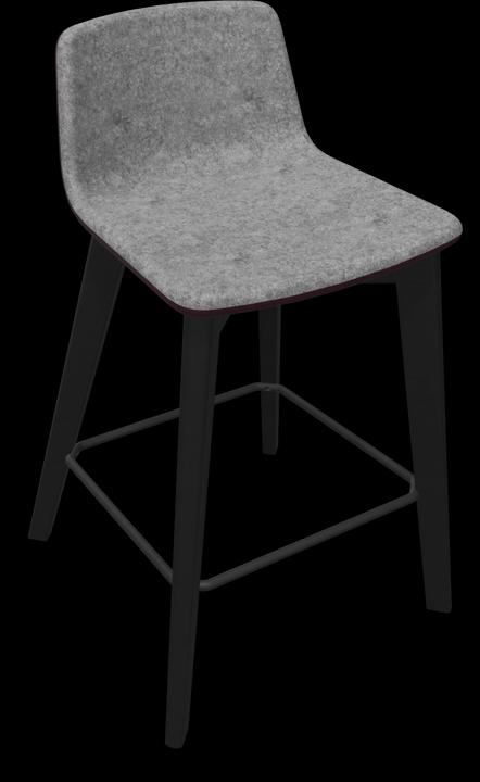 Grey melange, Ash stained black, Bordeaux - Red melange