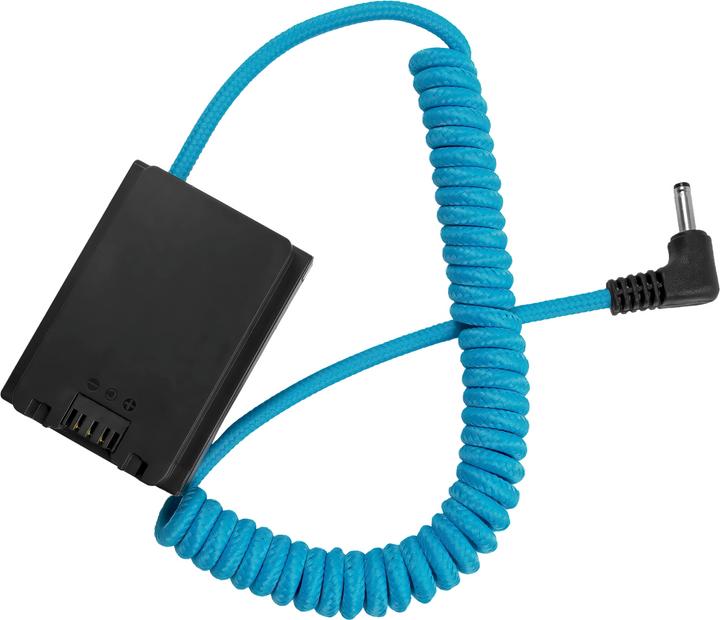 Actual product image Kondor Blue 1.35/3.5 DC Male to Sony A7/FX3/FX30 NP-FZ100 Dummy Battery Cable