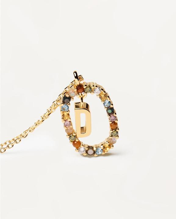 Image du produit Pd Paola Nouveau Collier Lettres D (Argent 925, 40 - 50 cm)