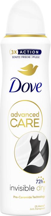 Produktbild Dove Deo-Spray Antitranspirant Advanced Care Invisible Dry 150 ml (Spray, 150 ml)