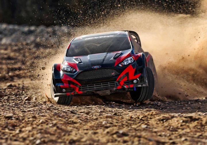 Immagine prodotto Traxxas FORD FIESTA ST 4X4 BL-2S BLU 1/10 RALLY RTR BL-2S BRUSHLESS, HD-PARTS, SENZA BATTERIA/CARICABATTERIA (RTR pronto all'uso)