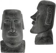 Cepewa Testa Moai, disegno 1, altezza circa 43 cm