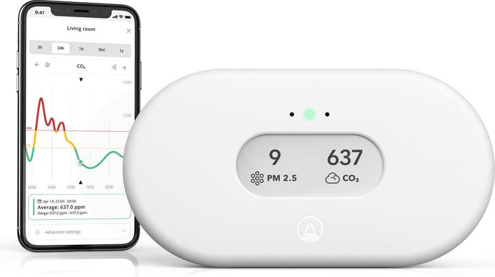 Actual product image Airthings View Plus