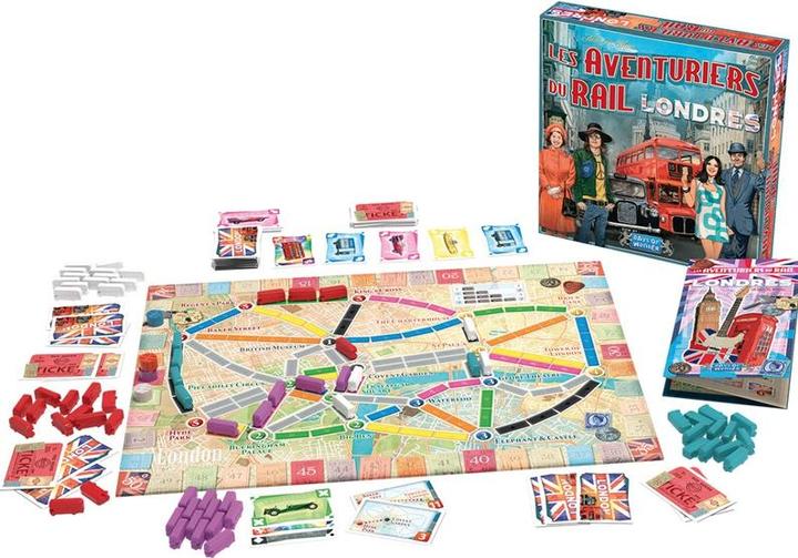 Produktbild Days of Wonder Ttr Les Aventuriers Du Rail Londres (Fr) (Französisch)