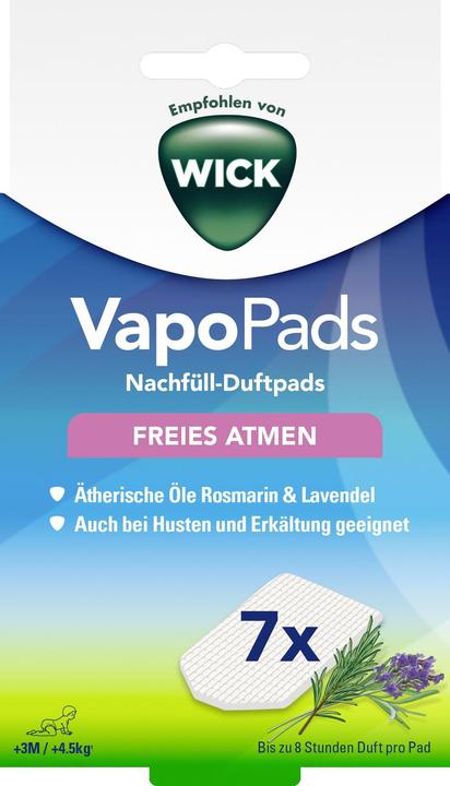Immagine prodotto Wick WBR 7 Tamponi Vapo alla lavanda (1 x)